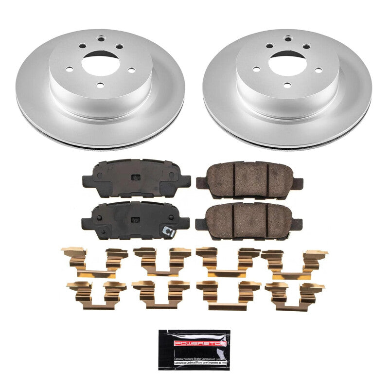PowerStop Power Stop 20-22 Cadillac CT4 Front Z17 Coated Brake Kit