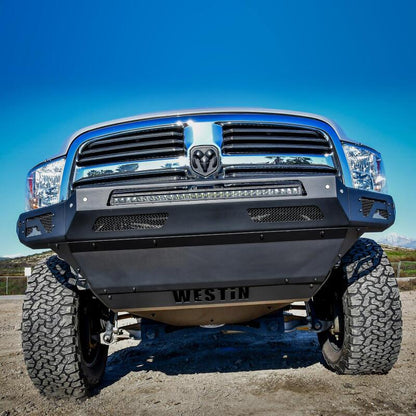 Westin 13-18 Dodge Ram 1500 / 2019 Ram 1500 Classic Pro-Mod Front Bumper - Textured Black