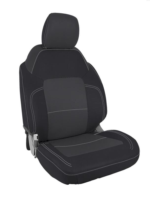 PRP Seats PRP 2021+ Ford Bronco 4 Door Front Seat Covers (Pair) - Black & Grey