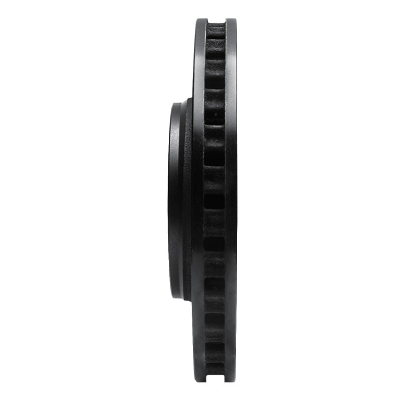 R1 Concepts R1 04-09 Buick LaCrosse Front Right Drilled & Slotted Black Brake Rotor