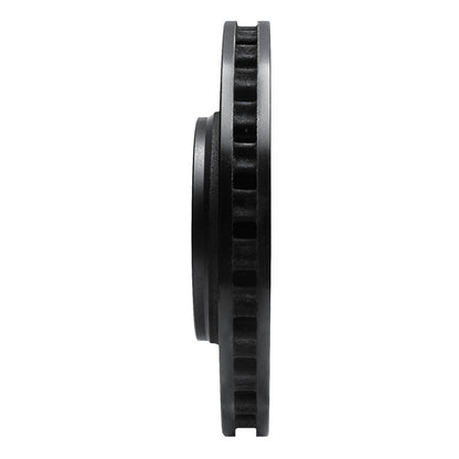 R1 Concepts R1 04-09 Buick LaCrosse Front Right Drilled & Slotted Black Brake Rotor