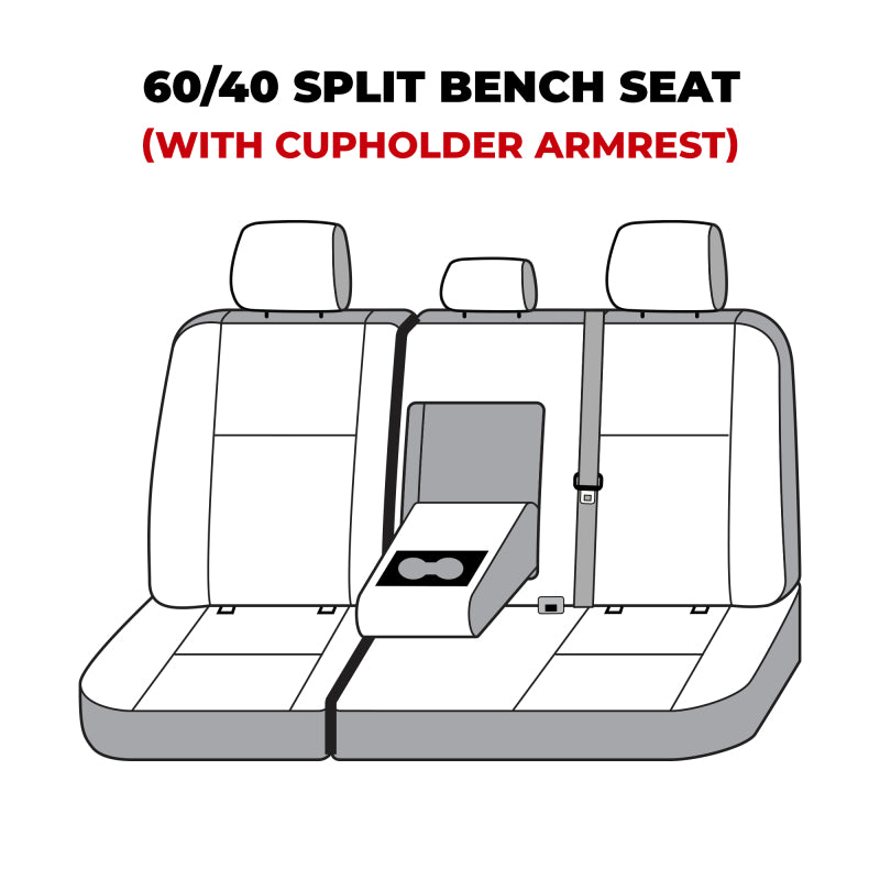 Covercraft Endura Waterproof Polyester SeatSaver Custom Second Row Seat Covers