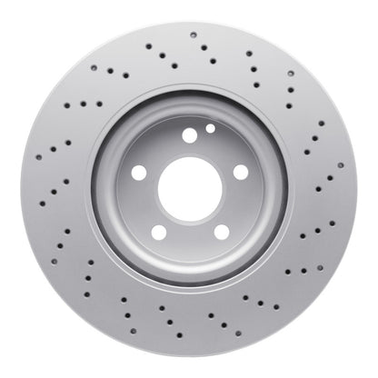 DFC 07-13 Mercedes-Benz CL550 Front Drilled Hi-Carbon Alloy Geomet Coated Rotor