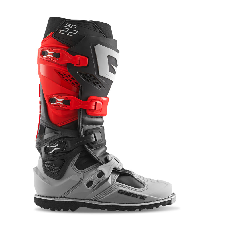 Gaerne SG22 Limited Edition Gore-Tex Enduro Boot Red/Black/Grey LE Size - 7