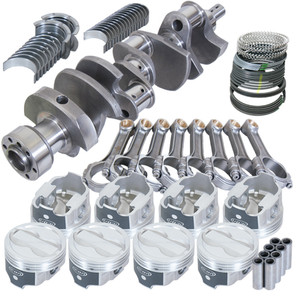 Eagle Chevy LT1350 1Pc 3.750in Crank 5.700in I-Beam Rods -18cc 4.030in Pistons Rotating Assembly
