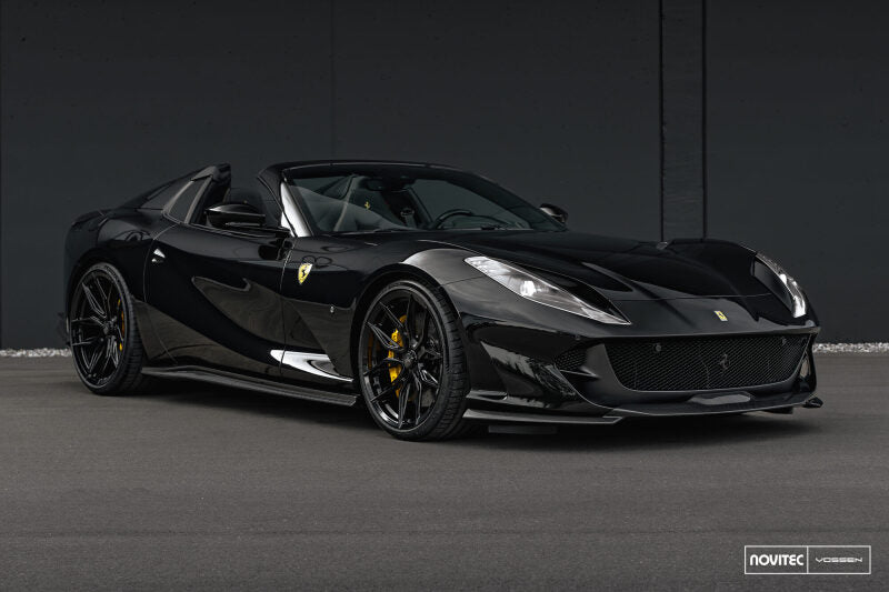 Vossen x Novitec NF11 21x9.5in - 5x114.3 BP - ET38 - Gloss Black Ferrari 296 Front Wheel