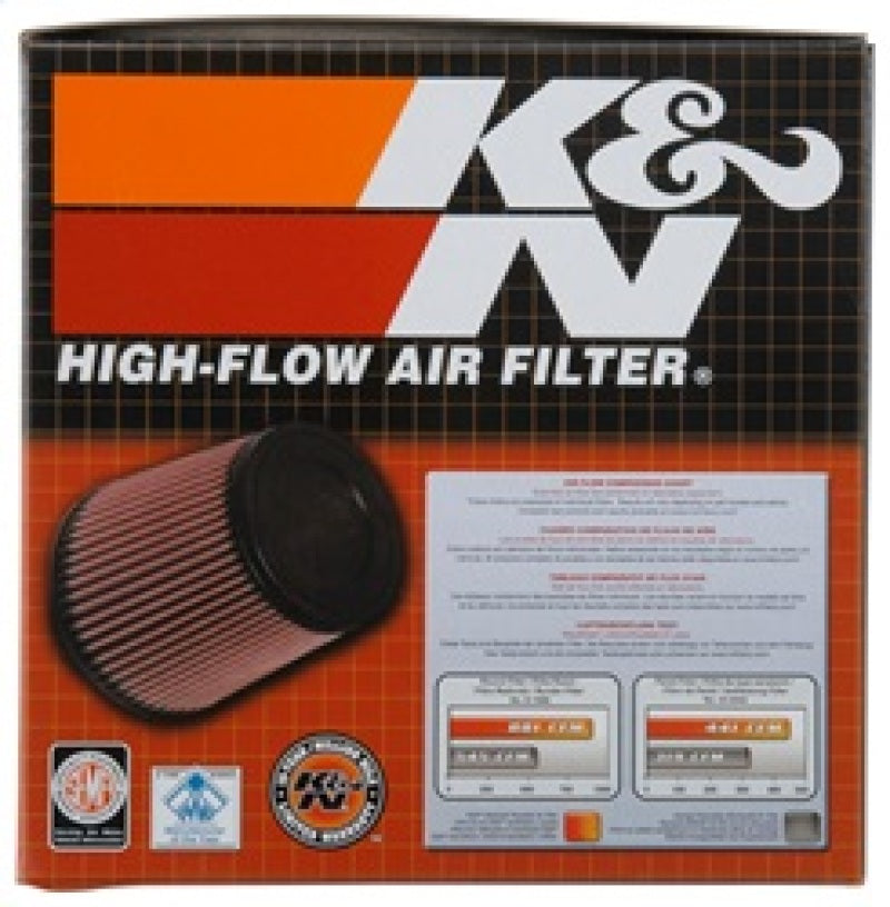 K&N Engineering K&N Universal Chrome Filter 100MM Flange ID / 138MM Base OD / 114MM Top OD / 92MM Height