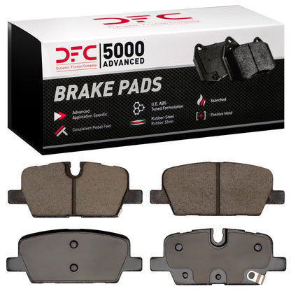 DFC 24-26 GMC Acadia Rear Ceramic 5000 Advanced Brake Pads