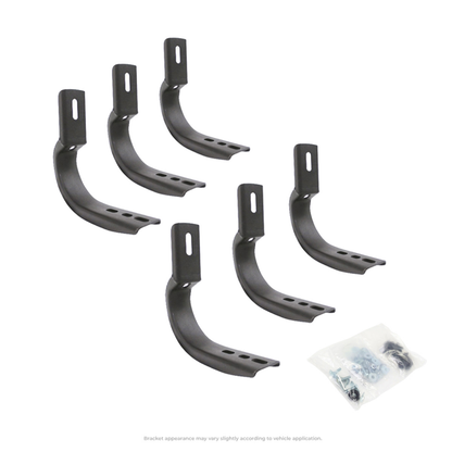 Go Rhino 01-06 Chevrolet Silv 1500/1500HD/2500HD/3500HD Brackets for OE Xtreme Cab Length SideSteps