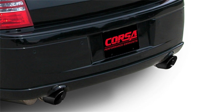 CORSA Performance Corsa 2005-2010 Dodge Charger SRT-8 6.1L V8 Black Xtreme Cat-Back Exhaust