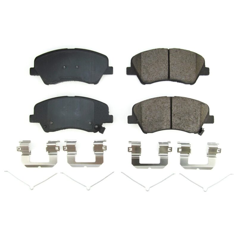 PowerStop Power Stop 18-21 Hyundai Accent Front Z17 Evo Ceramic Brake Pads w/Hardware