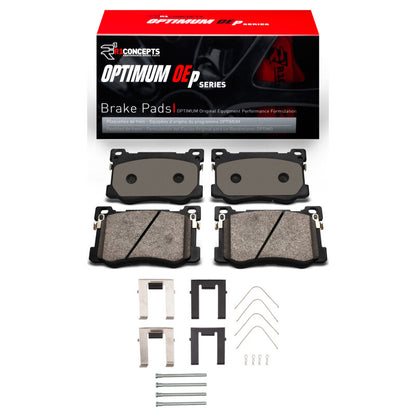 R1 Concepts R1 15-20 Genesis G80 Front Optimum OE Brake Pads & Hardware Kit