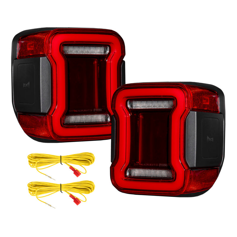 Form Lighting 20-26 Jeep Gladiator LED Tail Lights - Red (Pair)