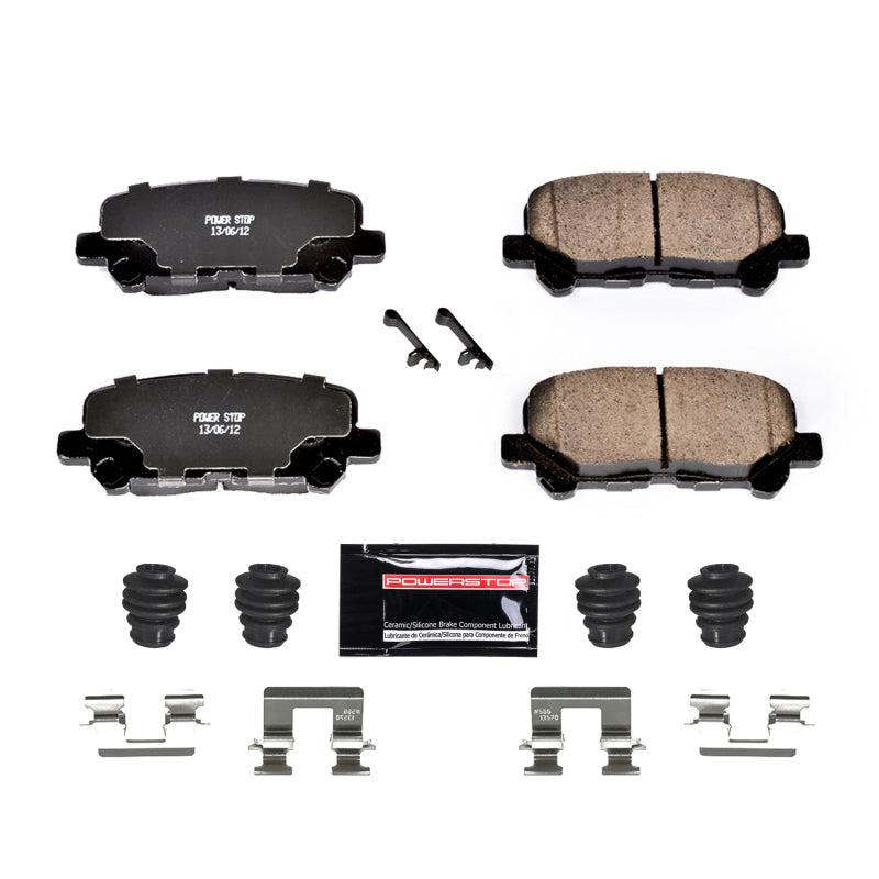 PowerStop Power Stop 12-15 Honda Pilot Rear Z23 Evolution Sport Brake Pads w/Hardware