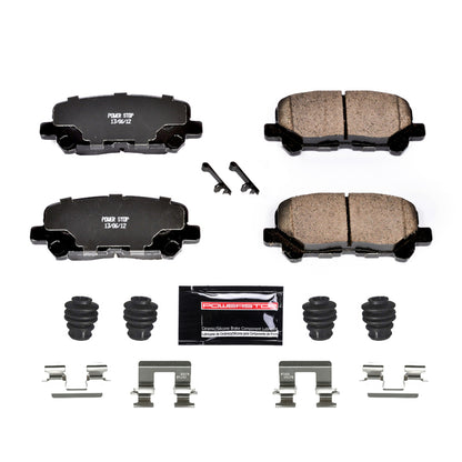 PowerStop Power Stop 12-15 Honda Pilot Rear Z23 Evolution Sport Brake Pads w/Hardware