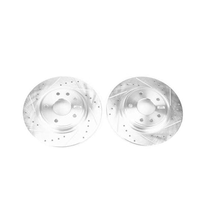 PowerStop Power Stop 17-19 Chrysler Pacifica Rear Evolution Drilled & Slotted Rotors - Pair