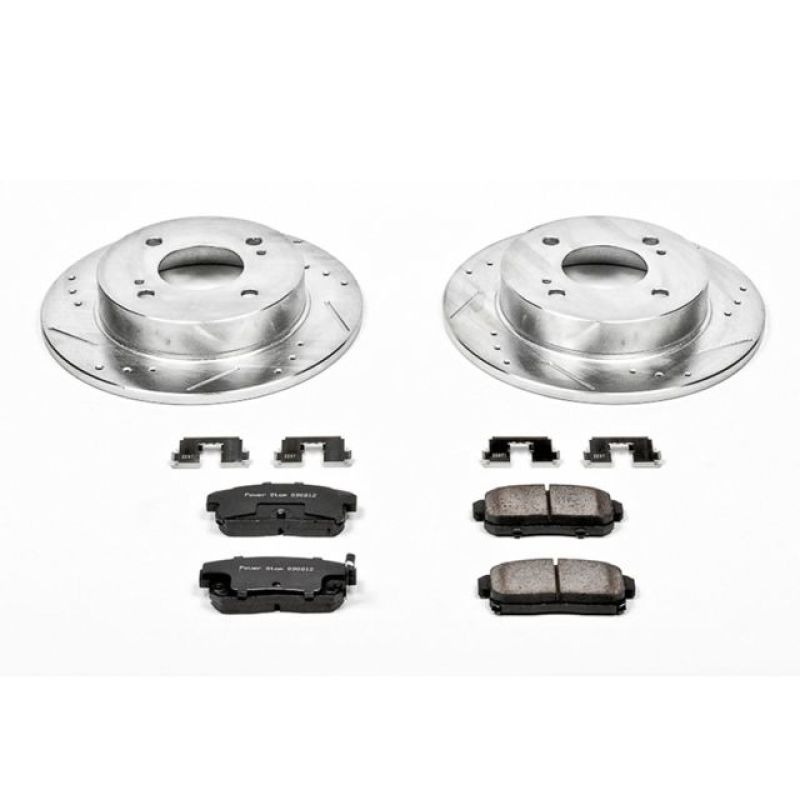 PowerStop Power Stop 01-02 Infiniti G20 Rear Z23 Evolution Sport Brake Kit