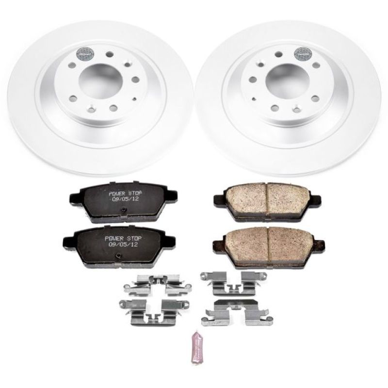 PowerStop Power Stop 06-07 Mazda 6 Rear Z17 Evolution Geomet Coated Brake Kit