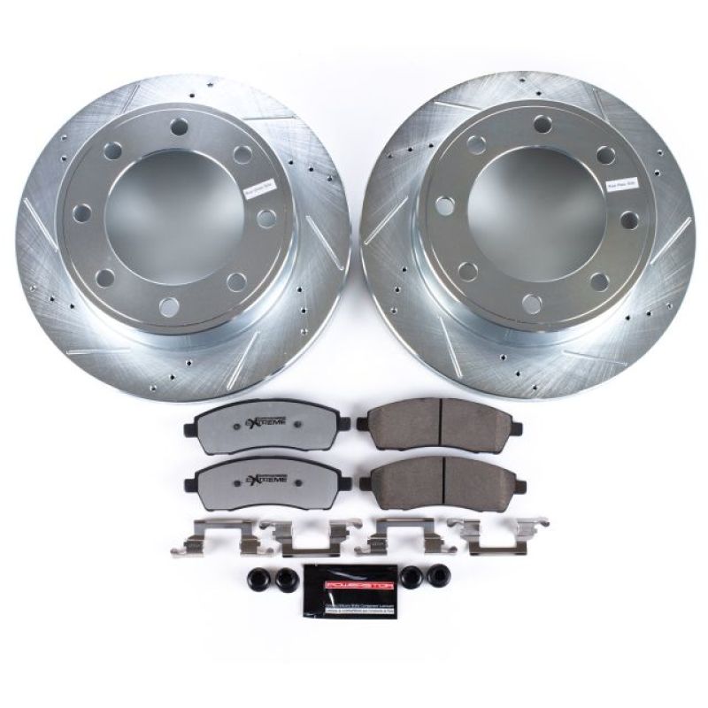 PowerStop Power Stop 00-05 Ford Excursion Rear Z36 Truck & Tow Brake Kit