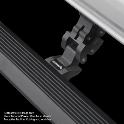 Go Rhino RealTruck 18-24 Jeep Wrangler 2dr VoltStep Electric Running Board Kit (No Drill) - Bedliner Coating