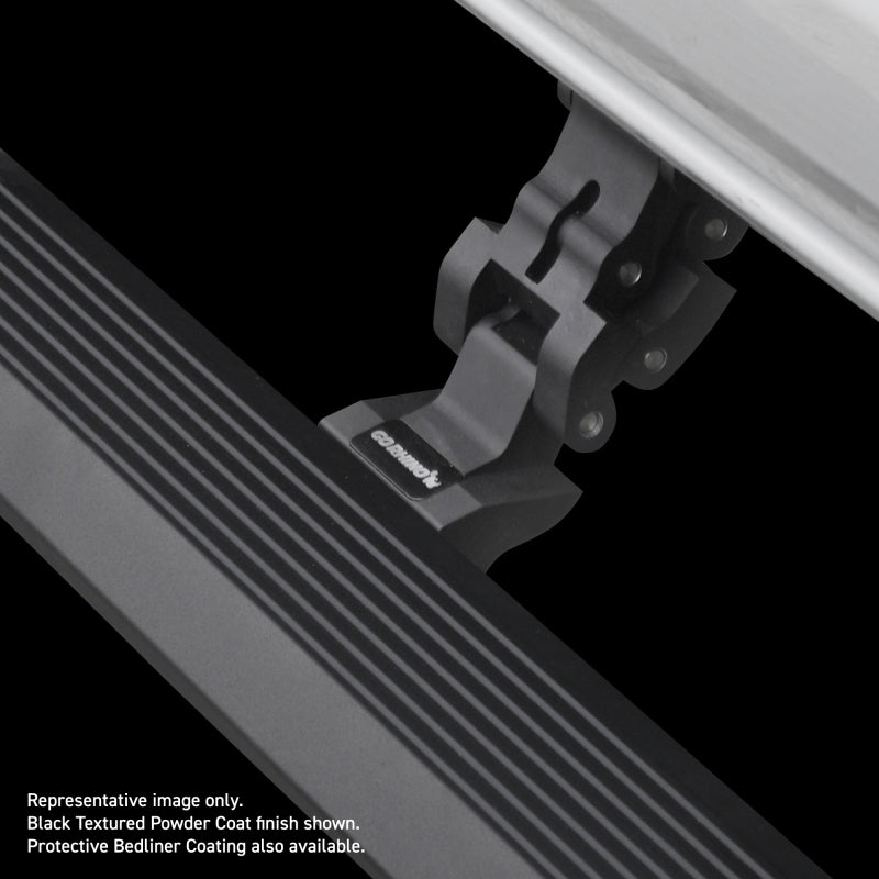 Go Rhino RealTruck 07-17 Jeep Wrangler 2dr VoltStep Electric Running Board Kit (Cut Req.) - Bedliner Coating