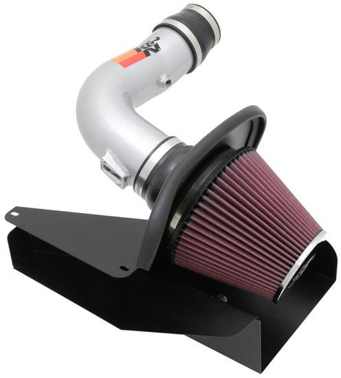 K&N Engineering K&N 11-13 Ford Edge 3.5/3.7L-V6 Silver High Flow Performance Kit
