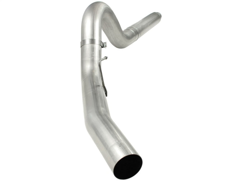 aFe MACHForce XP 5in DPF-Back Stainless Steel Exh Sys, No tip, Ford Diesel Trucks 08-10 V8-6.4L