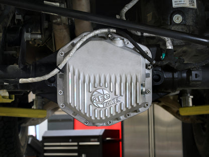 aFe 22-25 Ford Bronco Raptor V6 Rear Diff Cover - Raw w/ Machined Fins