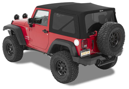 Bestop 07-18 Jeep Wrangler JK 2-Door Supertop (Premium Black Twill)