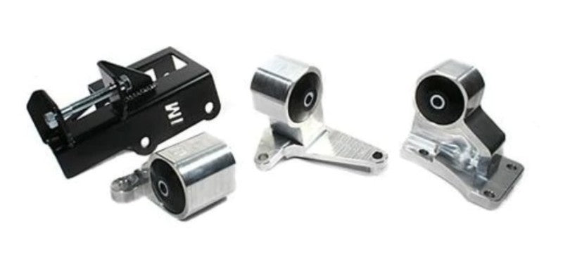 Innovative Mounts Innovative 92-95 Civic H-Series Black Aluminum Mounts Solid Bushings