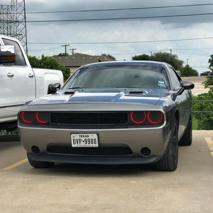 ORACLE Lighting Oracle Dodge Challenger 08-14 Halo Kit (NonProjectorHL) - ColorSHIFT
