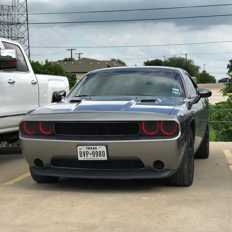 ORACLE Lighting Oracle Dodge Challenger 08-14 Halo Kit (ProjectorHL) - ColorSHIFT