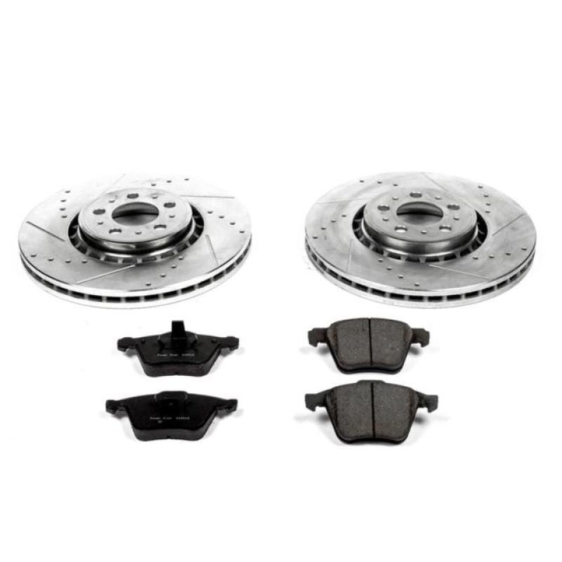 PowerStop Power Stop 03-14 Volvo XC90 Front Z23 Evolution Sport Brake Kit