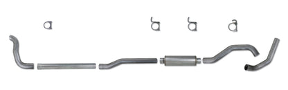 Diamond Eye Performance Diamond Eye KIT 4in Turbo Back SGL AL: 2-WHEEL DRIVE ONLY 89-93 DODGE CUMMINS 5.9L