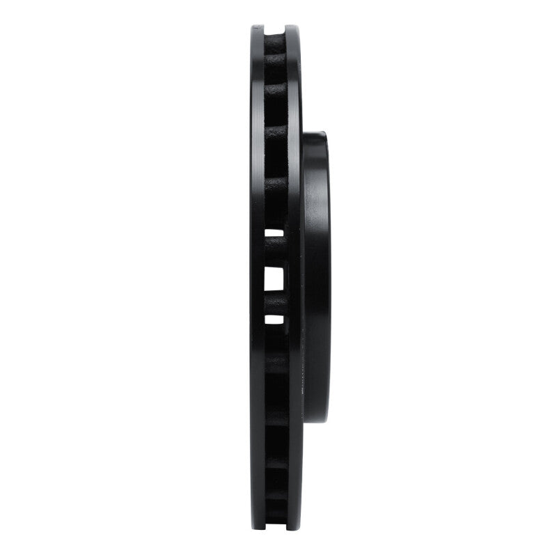 R1 Concepts R1 96-00 Chrysler Town & Country Front Right Drilled & Slotted Black Brake Rotor