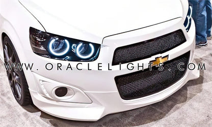 ORACLE Lighting Oracle 12-16 Chevrolet Sonic LED Headlight Halo Kit - Blue