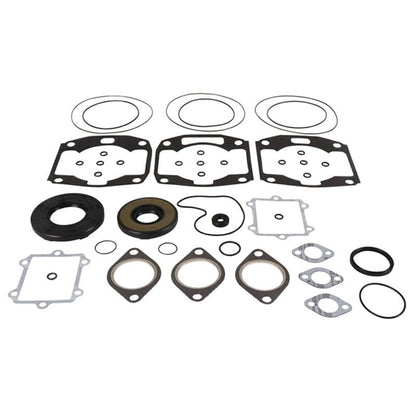 Vertex Pistons Vertex Gaskets 93-94 Arctic Cat Thunder Cat Mountain Cat Complete Gasket Kit w/ Oil Seals