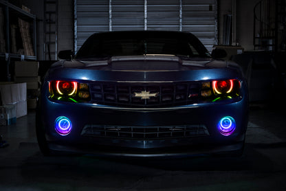ORACLE Lighting Oracle Chevrolet Camaro 10-13 LED Fog Halo Kit - ColorSHIFT