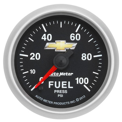 Autometer Performance Parts 52mm 0-100psi Fuel Pressure COPO Camaro Gauge Pack