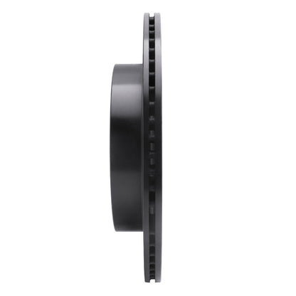 R1 Concepts R1 05-16 Land Rover Discovery (Latin America) Rear Right Drilled & Slotted Black Brake Rotor