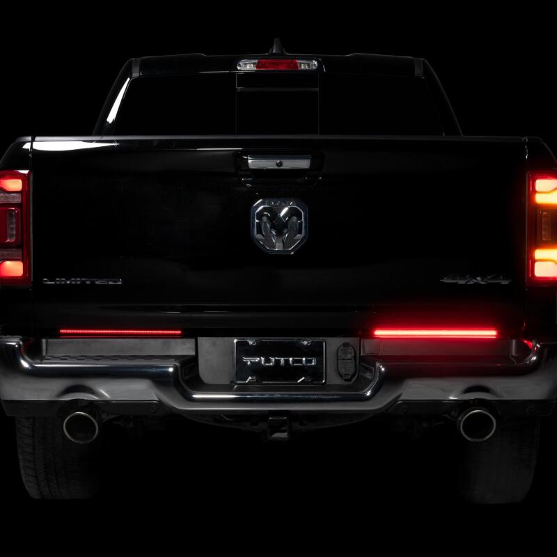 Putco 09-22 Jeep Wrangler JK/19-22 Ram 1500/2500 18in Split Red Light Blade Direct Fit Kit Red/White