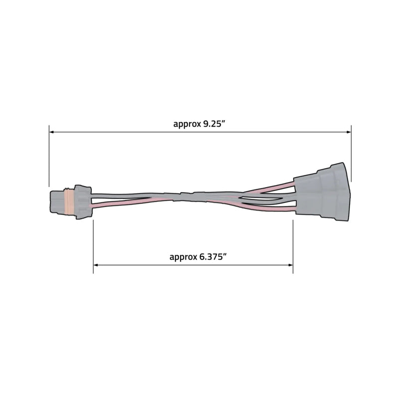 ORACLE Lighting Oracle Trigger 12 Gauge Short Y Harness