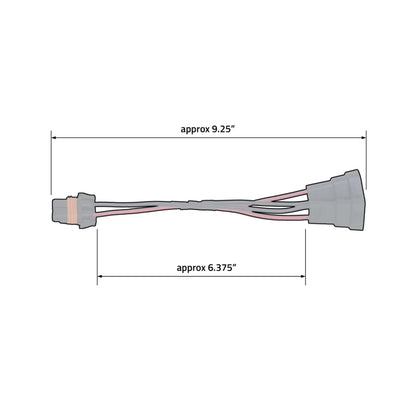 ORACLE Lighting Oracle Trigger 12 Gauge Short Y Harness