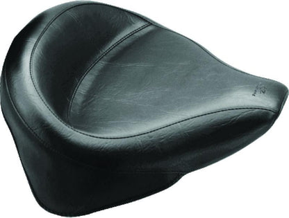 Mustang Motorcycle Mustang 00-15 Harley Softail Standard Rear Tire Wide Touring Solo Seat - Black