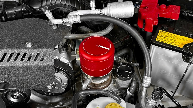 Perrin Performance PERRIN 15-26 Subaru WRX & 13-25 BRZ/FR-S/86/GR86 Oil Filter Cover - Red