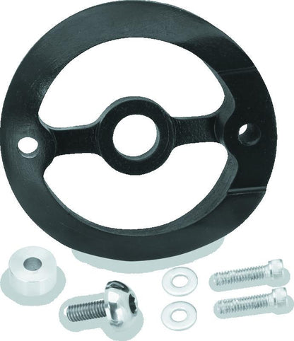 S&S Cycle S&S Stealth Air Cleaner Adapter for Stock Rushmore Cover