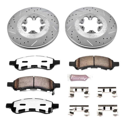 PowerStop Power Stop 09-12 Chevrolet Colorado Front Z36 Truck & Tow Brake Kit