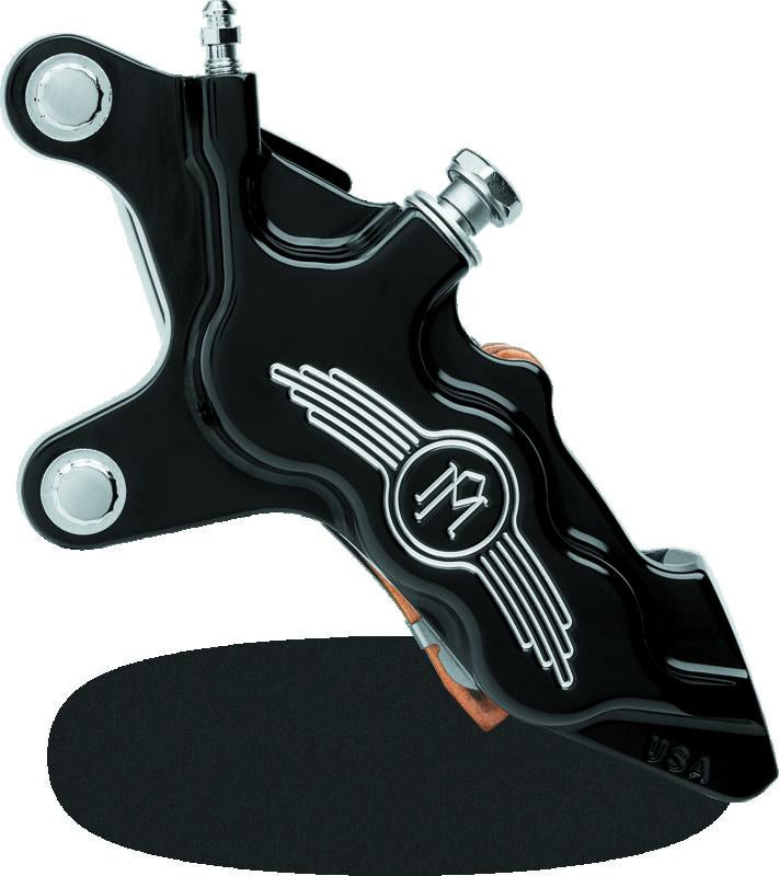 Performance Machine Front 6 Piston Diff Bore Caliper - Contrast Cut