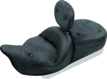 Mustang Motorcycle Mustang 08-21 Harley Electra Glide Std, Rd Glide, Rd King, Str Glide Touring 1PC Seat-Black