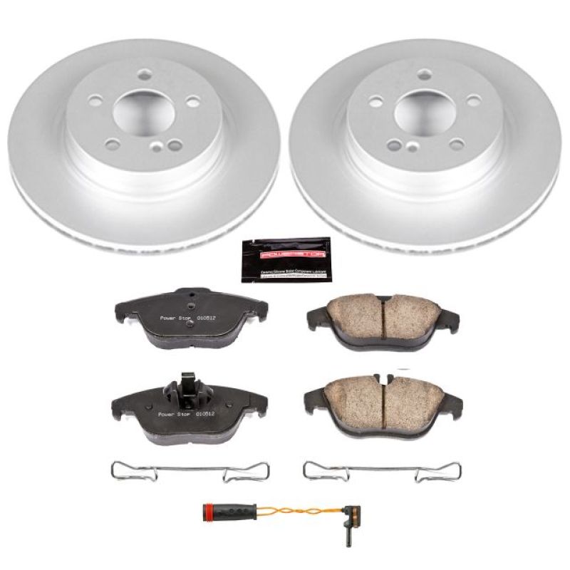 PowerStop Power Stop 12-15 Mercedes-Benz C250 Rear Z23 Evolution Sport Coated Brake Kit